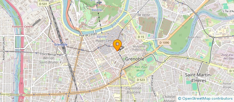 localisation de l'entreprise CLARA  GRENOBLE