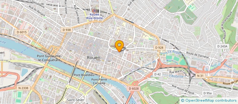 localisation de l'entreprise CLARA à ROUEN