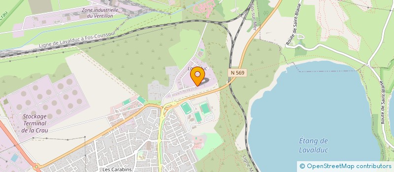 localisation de l'entreprise CLARA  FOS-SUR-MER