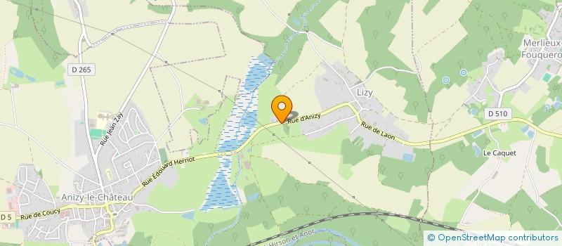 localisation de l'entreprise CLARA BARTHEL  ANIZY-LE-GRAND