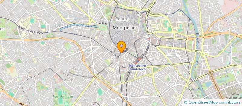 localisation de l'entreprise CLARA CHOCOLATS à MONTPELLIER