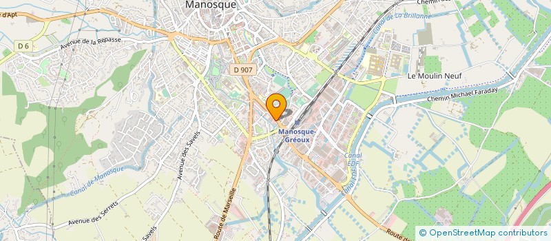 localisation de l'entreprise CLARA CONSULTING à MANOSQUE