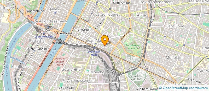 localisation de l'entreprise CLARA DIFFUSION à LYON