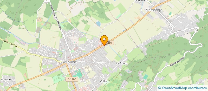 localisation de l'entreprise CLARA & NAT  DOUVAINE