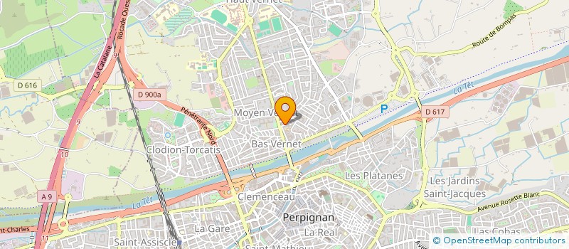 localisation de l'entreprise CLARA RENOVATION CONSTRUCTION  PERPIGNAN