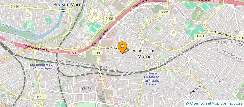 localisation de l'entreprise CLARA RP à VILLIERS-SUR-MARNE