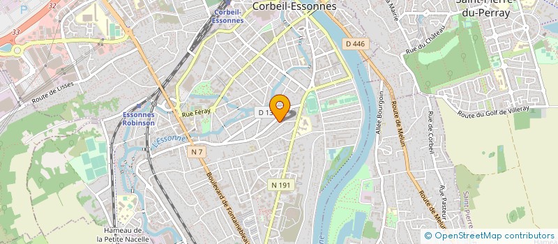 localisation de l'entreprise CLARA TRANSPORT ET SERVICES à CORBEIL-ESSONNES