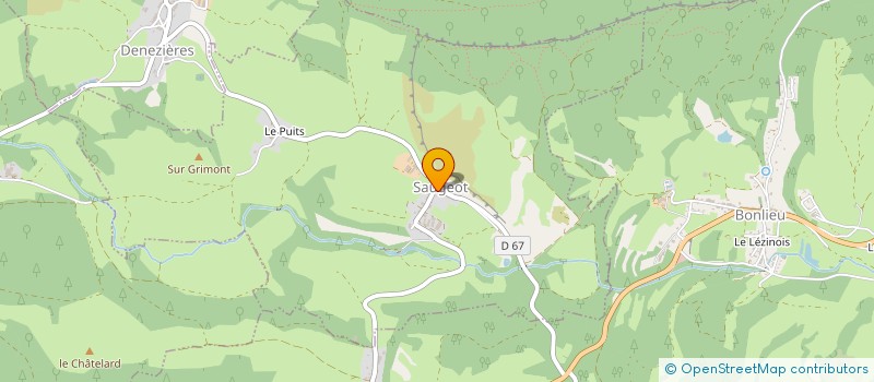 localisation de l'entreprise CLARA VALLIS  BARESIA-SUR-L'AIN