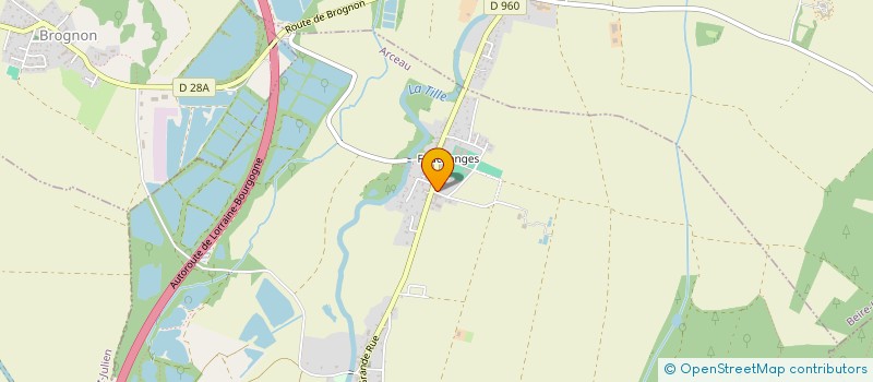 localisation de l'entreprise CLARABEL  ARCEAU