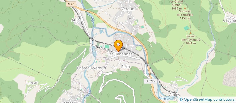 localisation de l'entreprise CLARACO SA à LES CABANNES