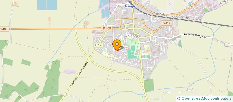 localisation de l'entreprise CLARAED  NANGIS