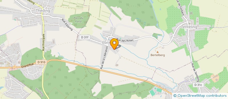 localisation de l'entreprise CLARAENZO  METZING