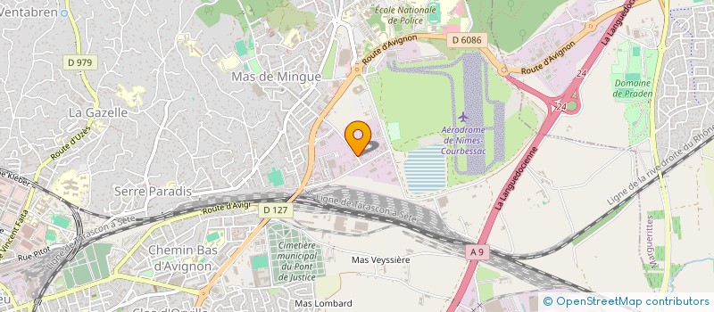 localisation de l'entreprise CLARAFOIL PERFORMANCE (CFP)  NIMES