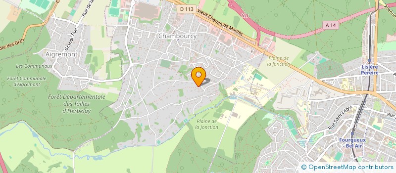 localisation de l'entreprise CLARAL  CHAMBOURCY