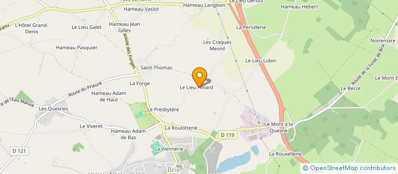 localisation de l'entreprise CLARAMAN  BRIX