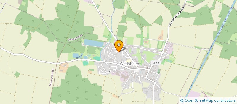 localisation de l'entreprise CLARAMED  WITTISHEIM