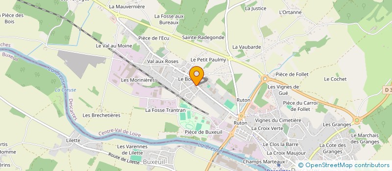 localisation de l'entreprise CLARANTO  DESCARTES