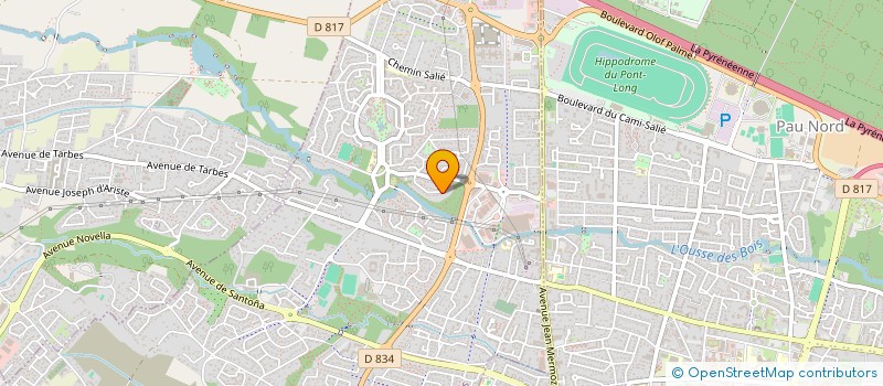 localisation de l'entreprise CLARAT à LONS