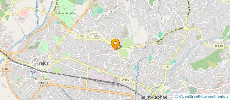 localisation de l'entreprise CLARATINE à FREJUS