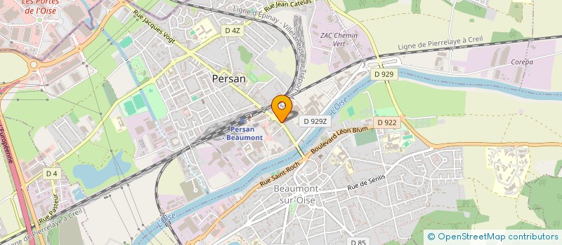 localisation de l'entreprise CLARDAN à PERSAN