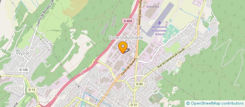 localisation de l'entreprise CLAREA à VILLETTE-SUR-AIN