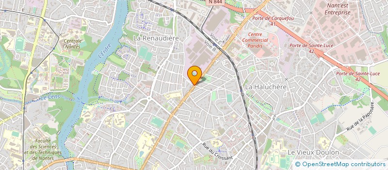 localisation de l'entreprise CLAREAL à NANTES