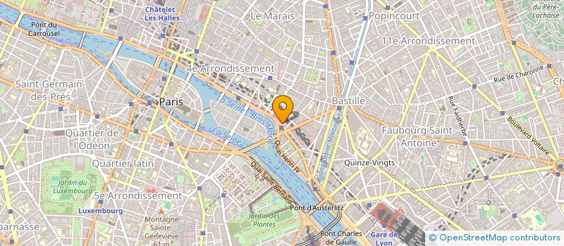 localisation de l'entreprise CLAREDGE  PARIS