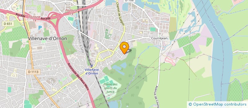 localisation de l'entreprise CLAREL  VILLENAVE-D'ORNON