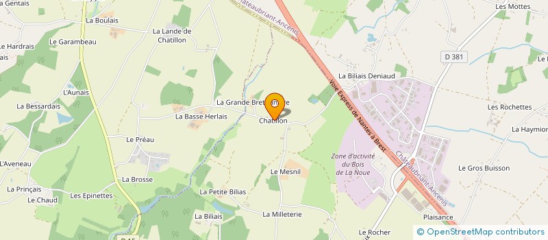 localisation de l'entreprise CLARELI  CORDEMAIS
