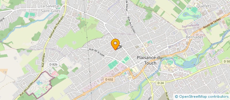 localisation de l'entreprise CLAREMITIN  PLAISANCE-DU-TOUCH