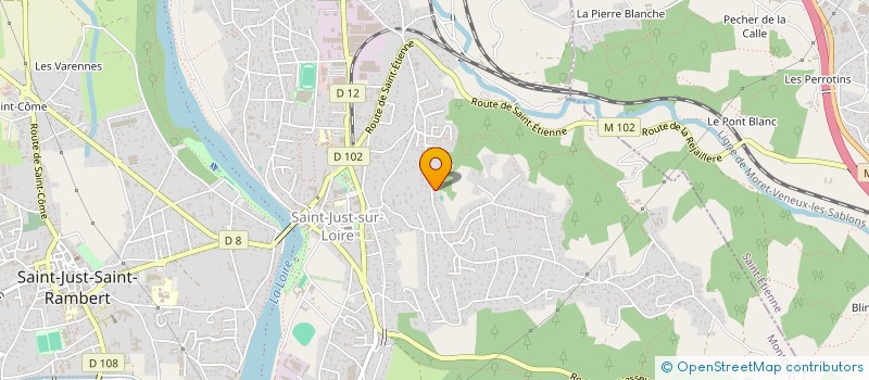 localisation de l'entreprise CLARENCE  SAINT-JUST-SAINT-RAMBERT