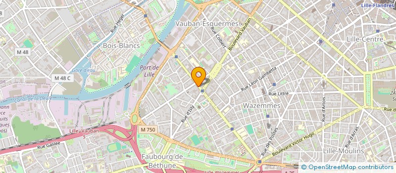 localisation de l'entreprise CLARENCE DEVELOPPEMENT  LILLE