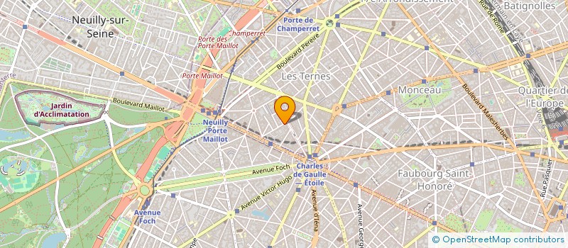 localisation de l'entreprise CLARENCE PROD  PARIS