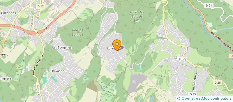 localisation de l'entreprise CLARENTO  ARMOY