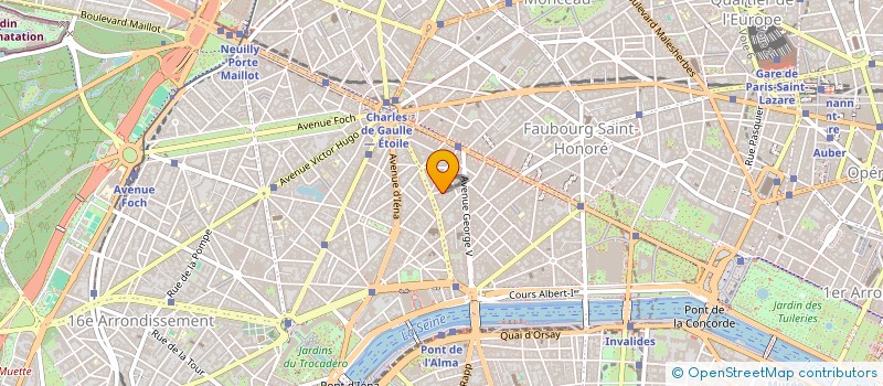 localisation de l'entreprise CLAREO à PARIS