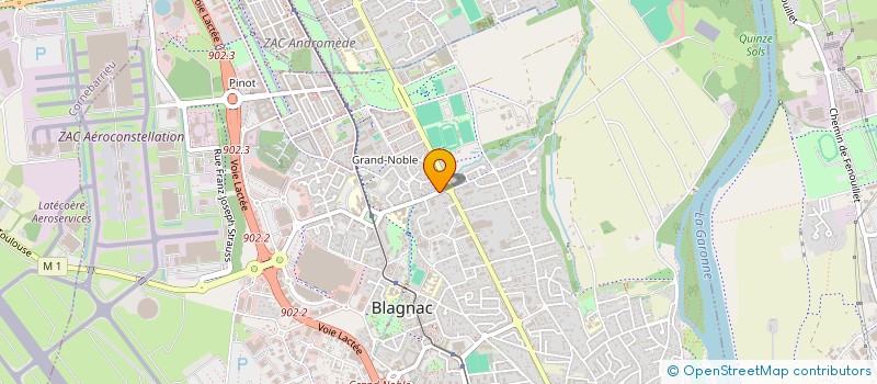 localisation de l'entreprise CLAREO SAS à BLAGNAC