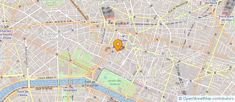 localisation de l'entreprise CLARESCO INTERMEDIATION à PARIS