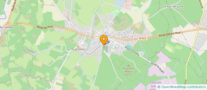 localisation de l'entreprise CLARET-FRJ à BAGES