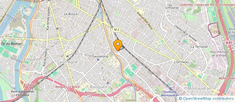 localisation de l'entreprise CLARETIE 26 à TOULOUSE