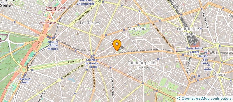 localisation de l'entreprise CLARIANE HOLDING IMMOBILIER 1  PARIS