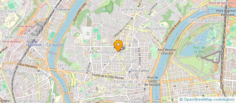 localisation de l'entreprise CLARICE  LYON