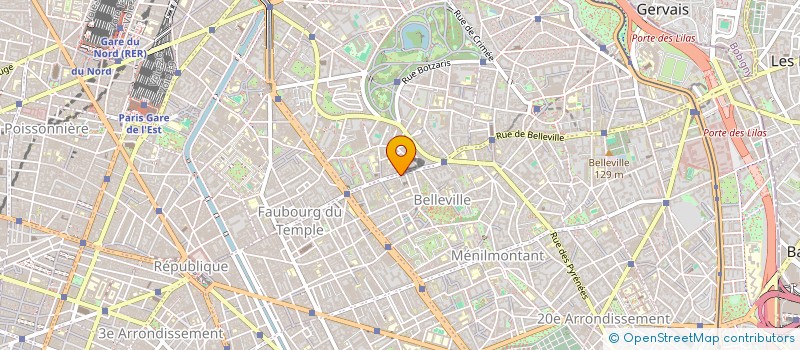 localisation de l'entreprise CLARIE DANS LE DESERT  PARIS