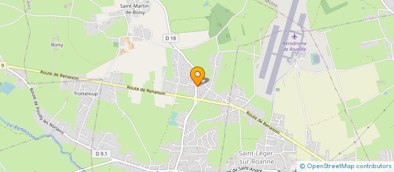 localisation de l'entreprise CLARINA  POUILLY-LES-NONAINS