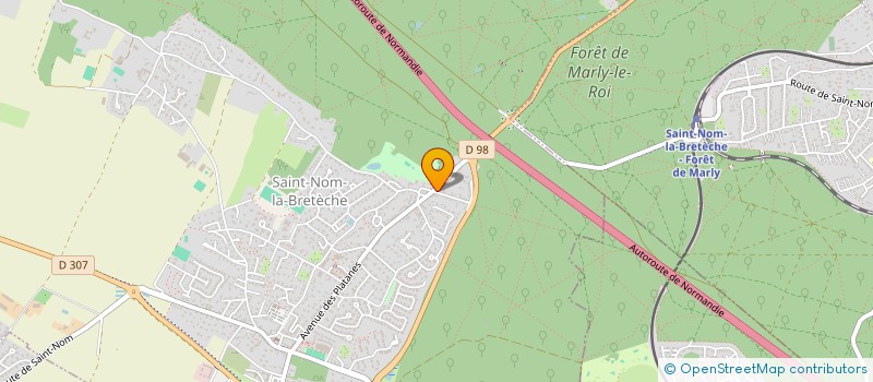 localisation de l'entreprise CLARINETTENSEMBLES  SAINT-NOM-LA-BRETECHE