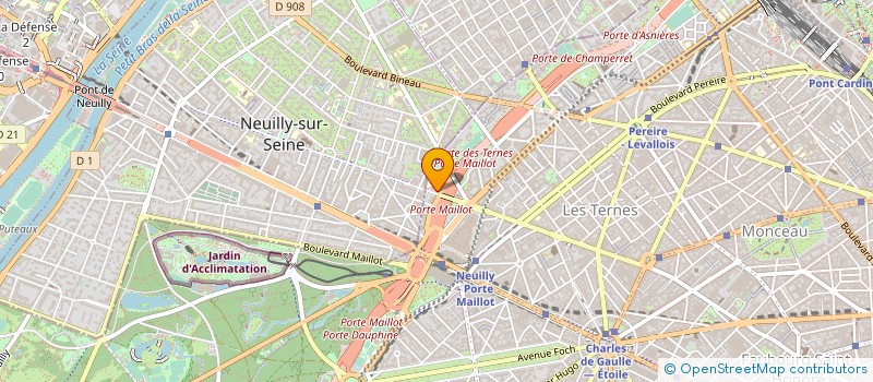 localisation de l'entreprise CLARINS LOGISTIQUE à PARIS