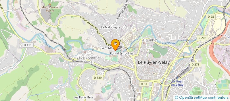 localisation de l'entreprise CLARISSE  ESPALY-SAINT-MARCEL