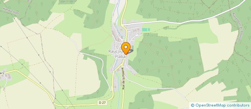 localisation de l'entreprise CLARISSE  RAUCOURT-ET-FLABA