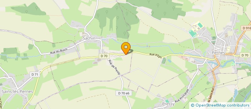 localisation de l'entreprise CLARISSE  SACHIN