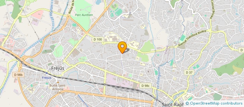 localisation de l'entreprise CLARISSE ENVIRONNEMENT à FREJUS