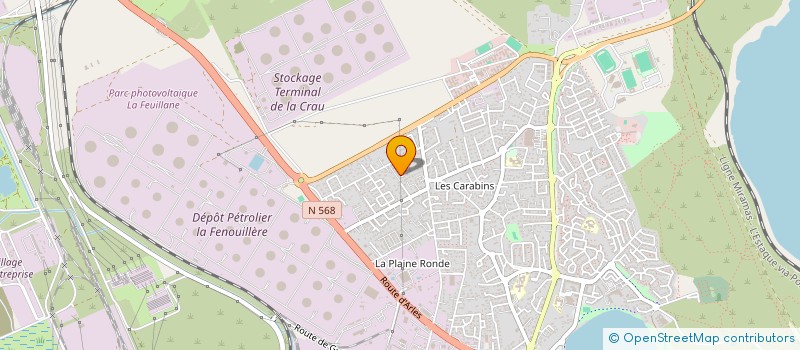 localisation de l'entreprise CLARISSE ET LES BATTANTS  FOS-SUR-MER